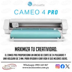 Impresora de corte Silhouette Cameo 4 Pro 4T.